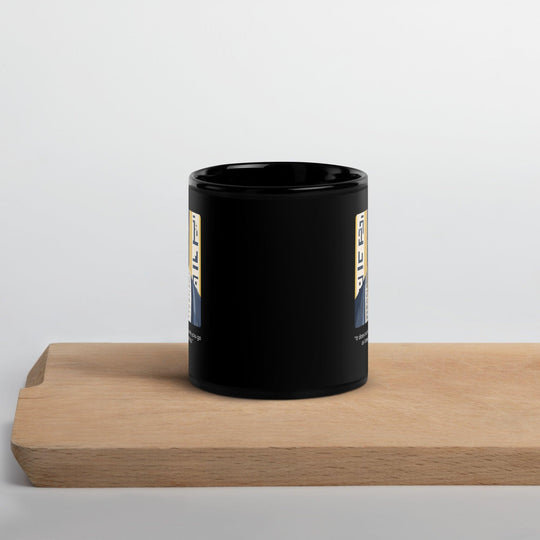 Black Glossy Mug: "It does not matter how slowly you go as long as you do not stop." (Confucius) - LeadershipQuotes.com