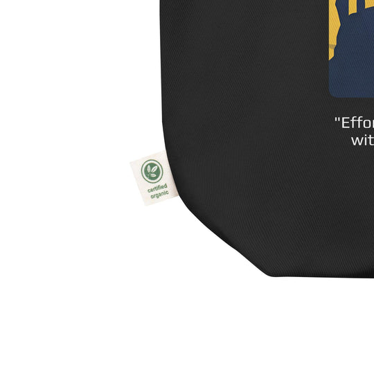 Eco Tote Bag: "Efforts and courage are not enough without purpose and direction." (Kennedy) - LeadershipQuotes.com