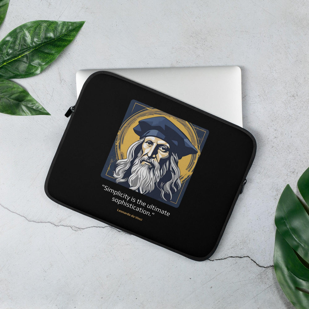 Laptop Sleeve: "Simplicity is the ultimate sophistication." (da Vinci) - LeadershipQuotes.com