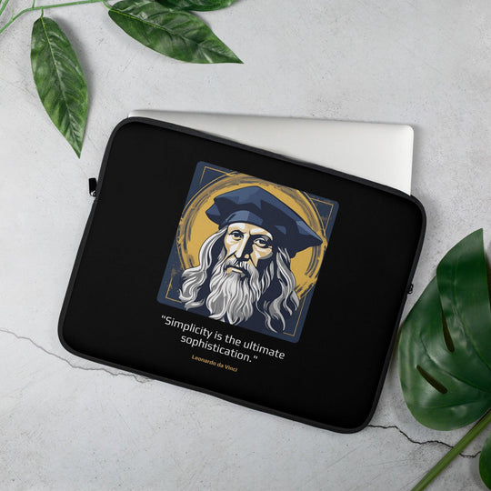 Laptop Sleeve: "Simplicity is the ultimate sophistication." (da Vinci) - LeadershipQuotes.com