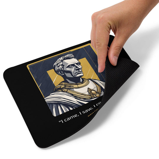 Mouse Pad: "I came, I saw, I conquered." (Caesar) - LeadershipQuotes.com