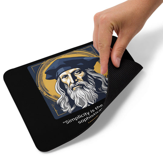 Mouse Pad: "Simplicity is the ultimate sophistication." (da Vinci) - LeadershipQuotes.com