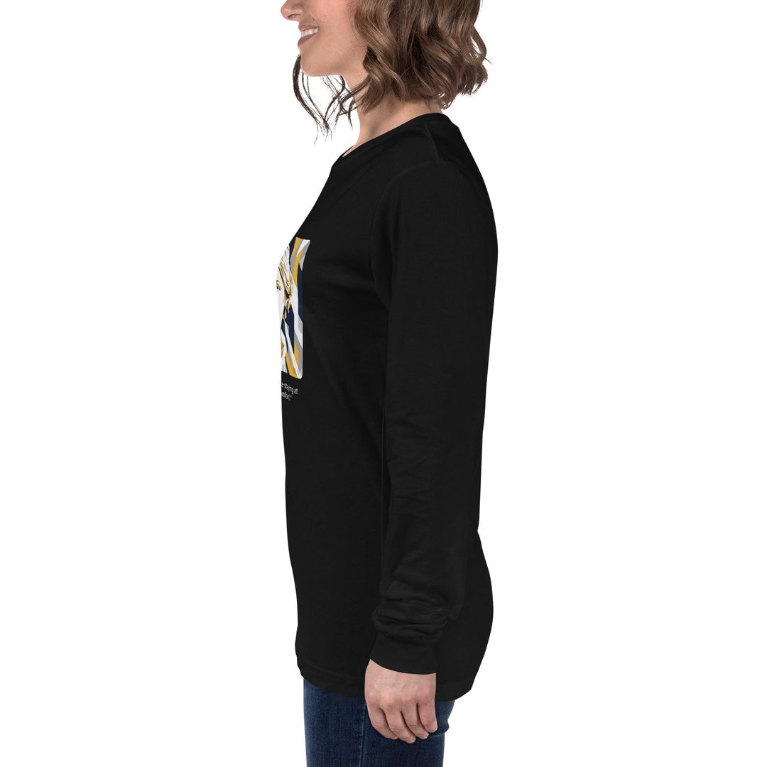 Unisex Long Sleeve T-Shirt: "There is nothing like staying at home for real comfort." (Austen) - LeadershipQuotes.com