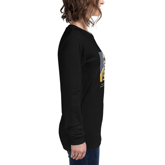 Unisex Long Sleeve T-Shirt: "The best way to find yourself is to lose yourself in the service of others." (Ghandi) - LeadershipQuotes.com